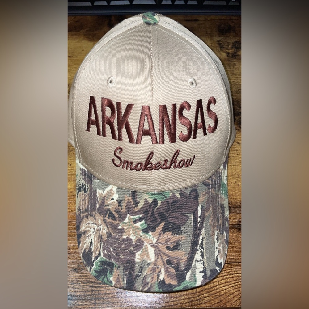 Arkansas Smokeshow Camo Cap